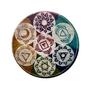 Podstawka Czakry z kamienia okrągła