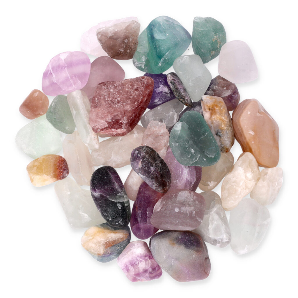 kamienie ozdobne fluoryt