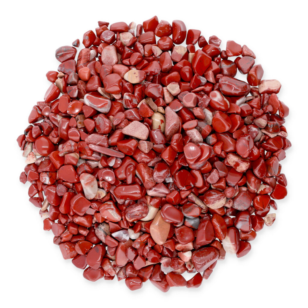 Kamienie ozdobne Jaspis czerwony